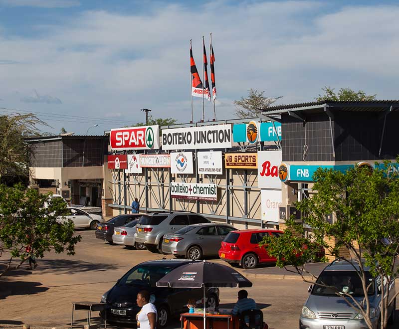 Boiteko Junction, PrimeTime Retail, Gaborone, Botswana.