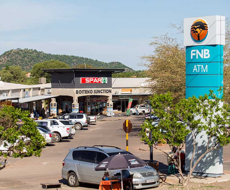 Boiteko Junction, PrimeTime Retail, Gaborone, Botswana.