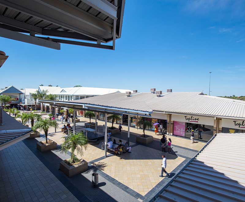 Nswazwi Mall, PrimeTime Retail, Gaborone, Botswana.