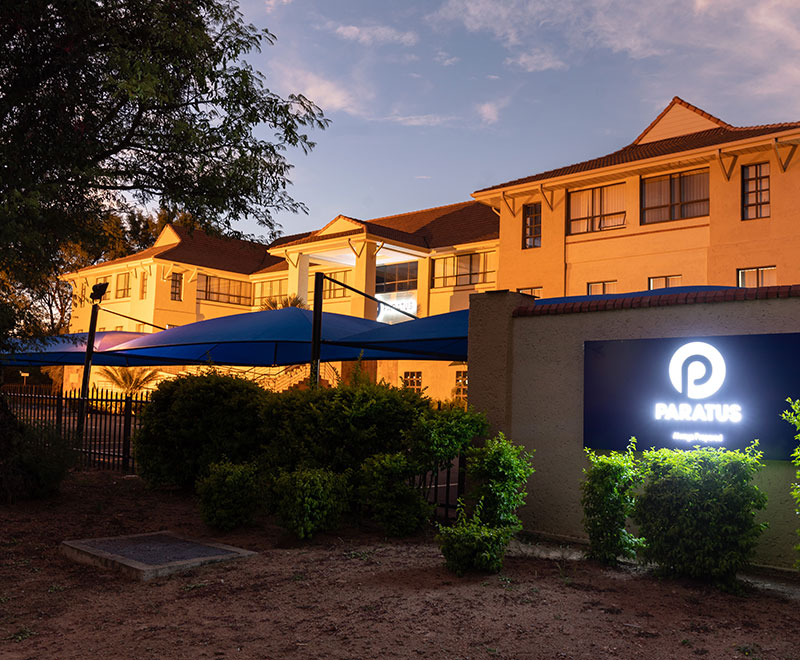Paratus House, PrimeTime Offices, Gaborone, Botswana.