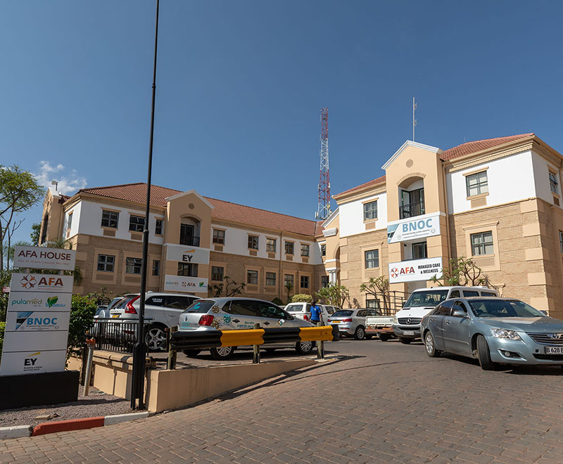 AFA House, PrimeTime Offices, Gaborone, Botswana.