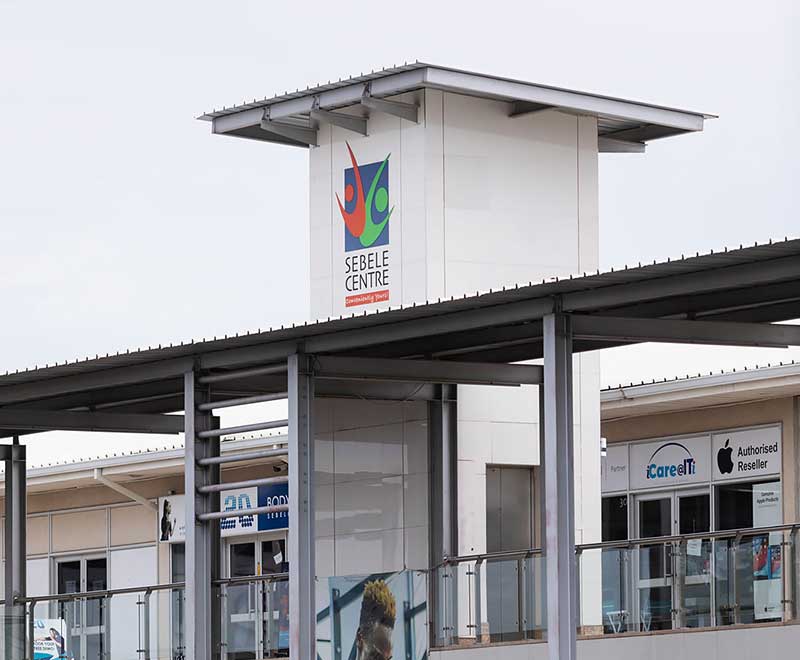 Sebele Centre, PrimeTime Retail, Gaborone, Botswana.