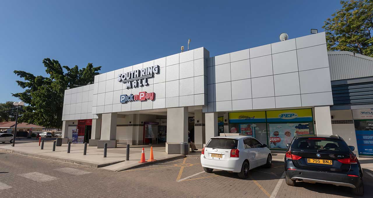 South Ring Mall, PrimeTime Retail, Gaborone, Botswana.