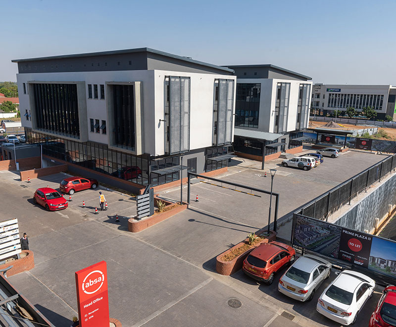 Prime Plaza II, PrimeTime Offices, Gaborone, Botswana.